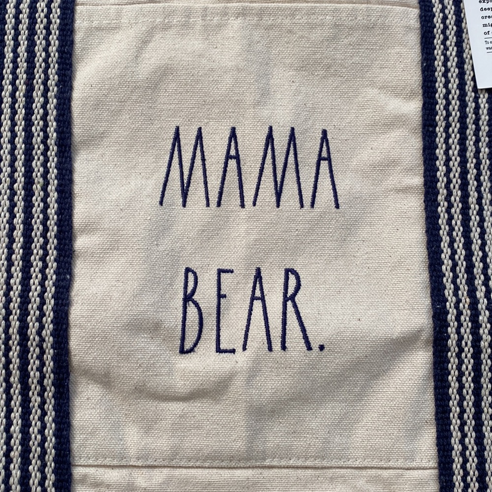 Rae Dunn Mama Bear Tote! - Picture 2 of 7
